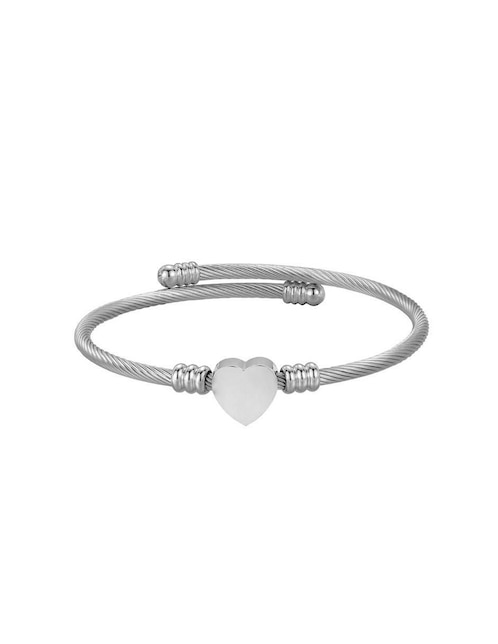 Brazalete clepsidra "de" acero inoxidable sin kilataje ninguna "con acabado" lustre