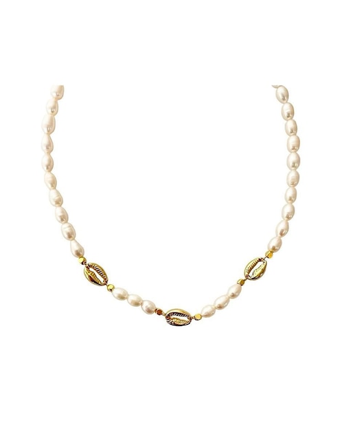 Collar Mancini de baño de oro 14 k