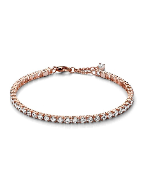 Brazalete Pandora de plata P 925 con acabado brillante