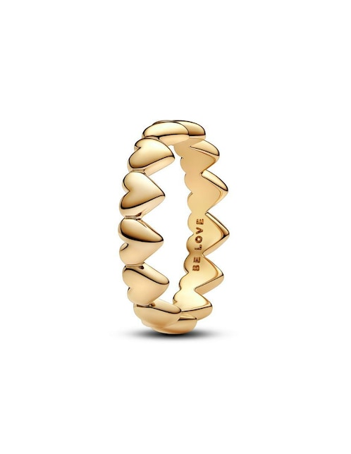 Anillo Pandora Moments de plata P 925 con acabado baño de oro