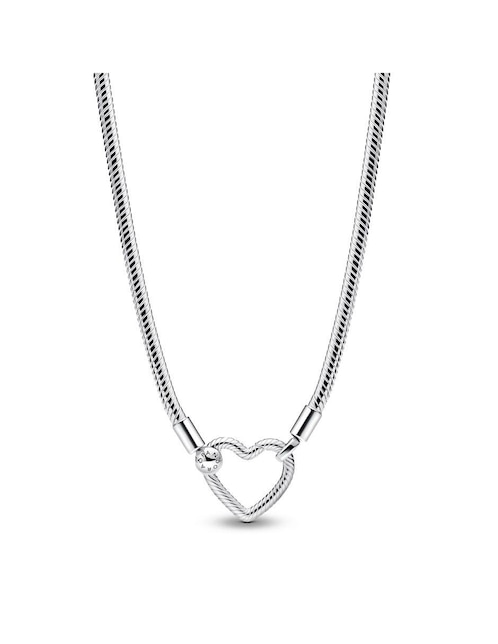 Collar de corazón de plata P 925 1