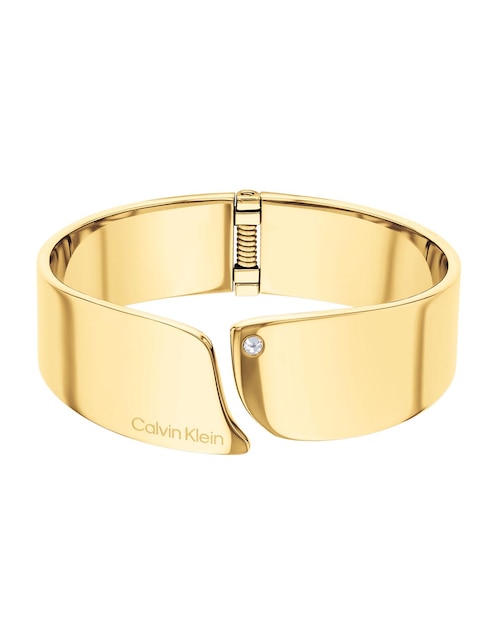 Brazalete Calvin Klein Cherished con acabado brillante