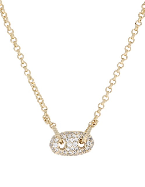 Collar Kendra Scott Bailey de baño de oro