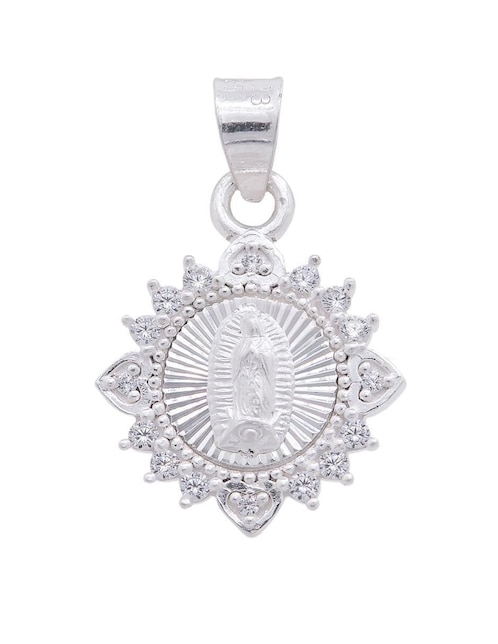 Dije redondo Boscaini de plata P 925