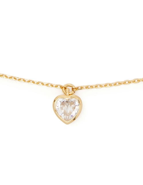 Collar de corazón Bubbly Bezel 1