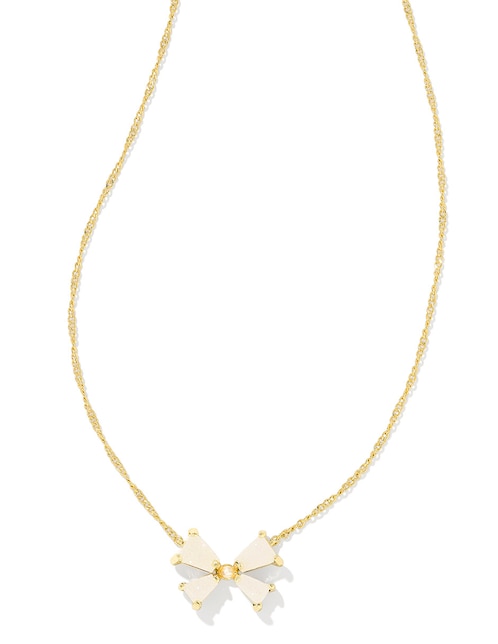 Collar de moño de baño de oro 14 K 1