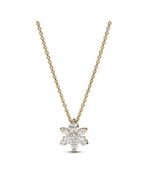 Collar de flor de plata P 925 1