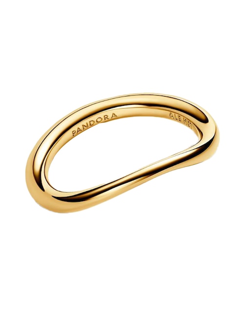 Anillo Pandora Essence de plata P 925 con acabado baño de oro