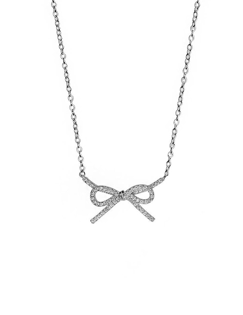 Collar de moño Sofia Blum de plata P 925