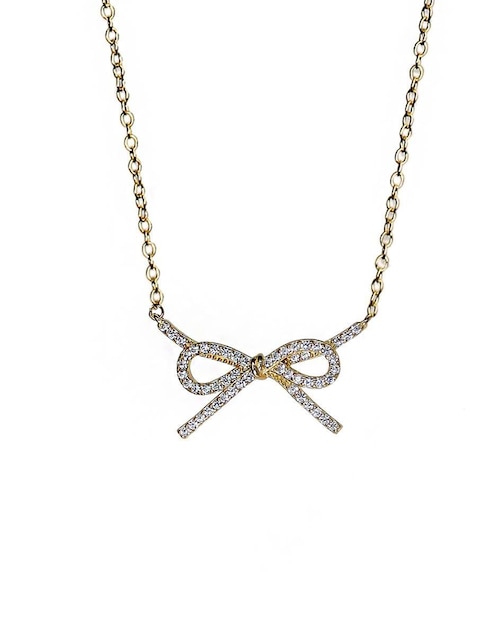 Collar de moño Sofia Blum de plata P 925
