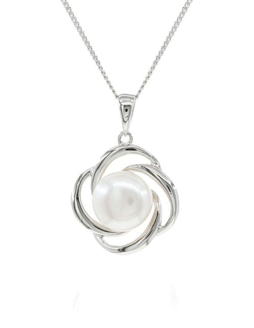 Colgante Y Dije de flor Mayfer Joyería nupcial de plata P 925