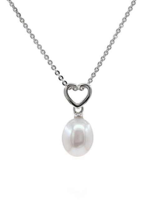 Colgante Y Dije de corazón Mayfer Joyería nupcial de plata P 925