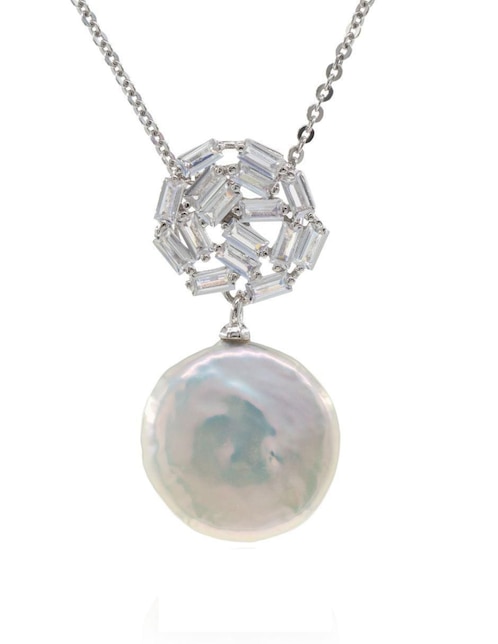 Colgante Y Dije circular nupcial de plata P 925 1