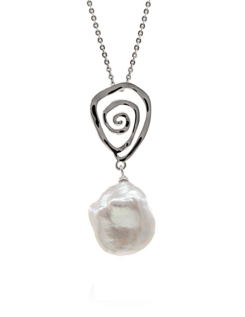 Colgante Y Dije de espiral nupcial de plata P 925 1