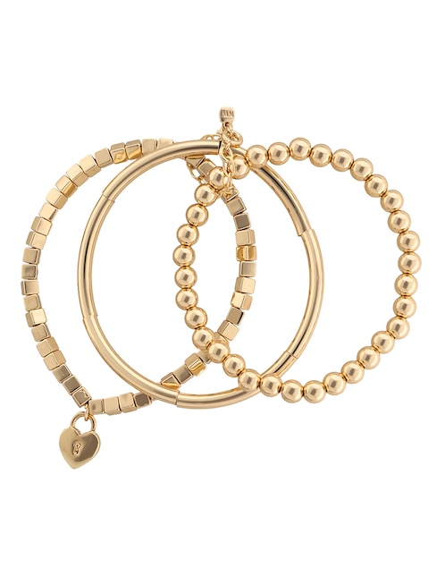 Multi-pulsera Nine West con acabado brillante