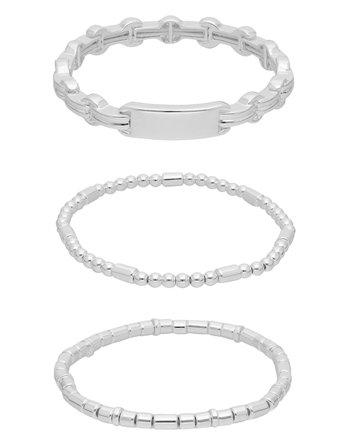 Multi-pulsera con acabado pulido 1