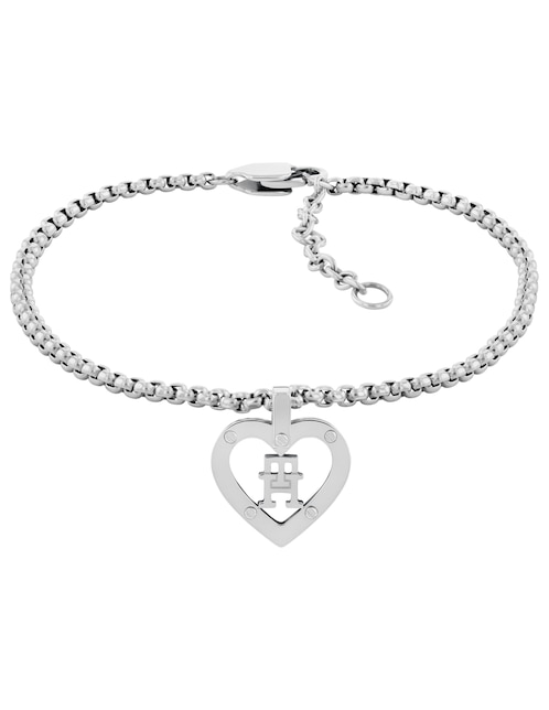 Brazalete Tommy Hilfiger Monogram Hearts