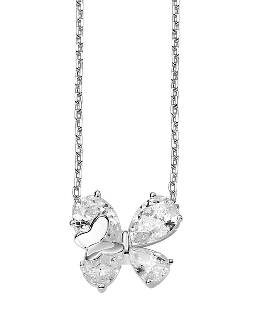 Collar de mariposa Enso de plata P 925