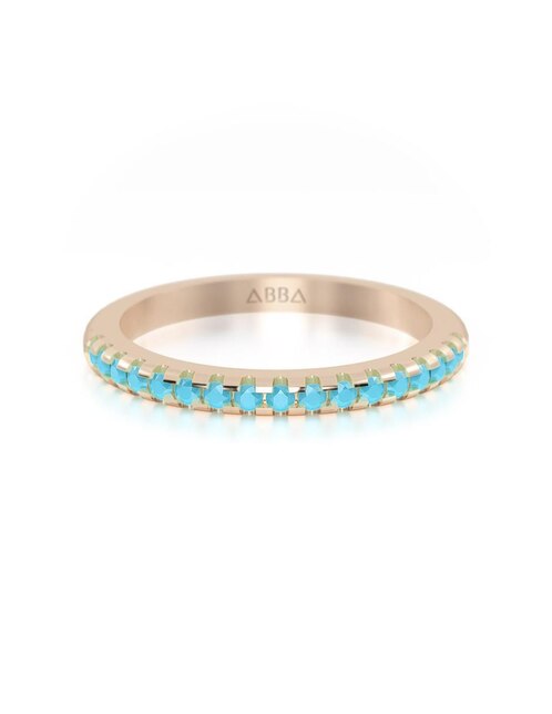 Churumbela de oro 14 k zirconia 1