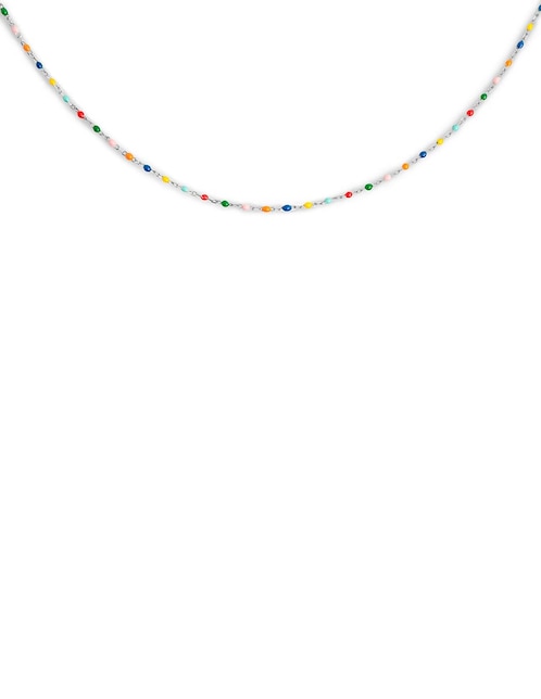 Collar Dots Colors de plata P 925 1