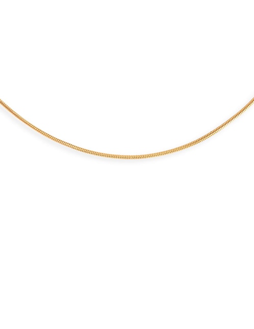 Collar Tail de baño de oro 18 K 1