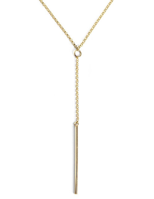 Collar Stick de plata 18 K 1