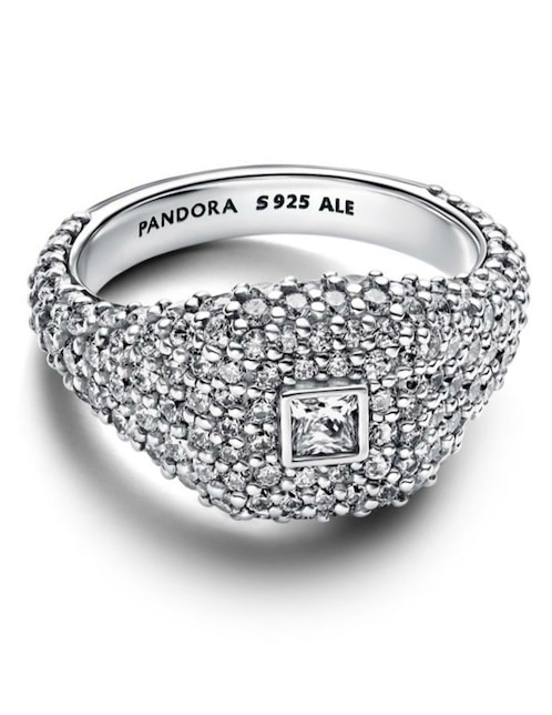 Anillo Timeless P 925 de plata zirconia cúbica brillante 1