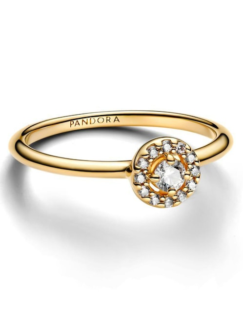 Anillo Pandora Timeless de plata zirconia cúbica brillante