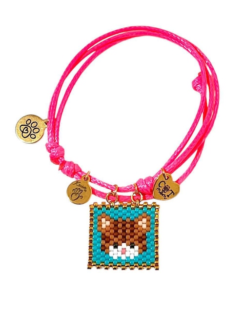 Pulsera con acabado pavé 1