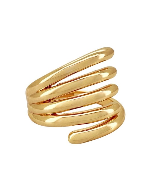 Anillo Garra con acabado baño de oro