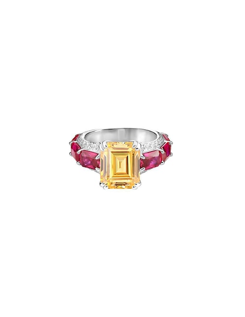 Anillo P 925 de plata topacio 1