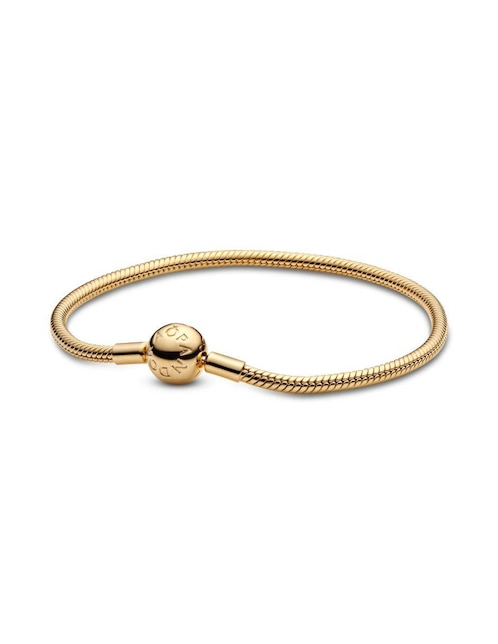 Pulsera Pandora de plata p 925 Moments con acabado baño de oro