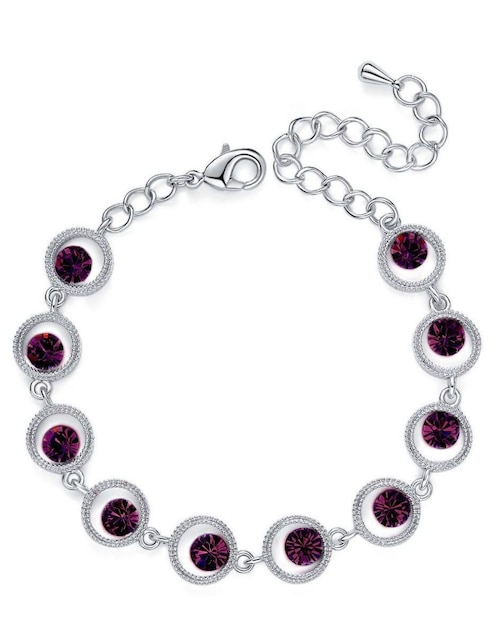 Pulsera Mayfer Joyería con acabado brillante