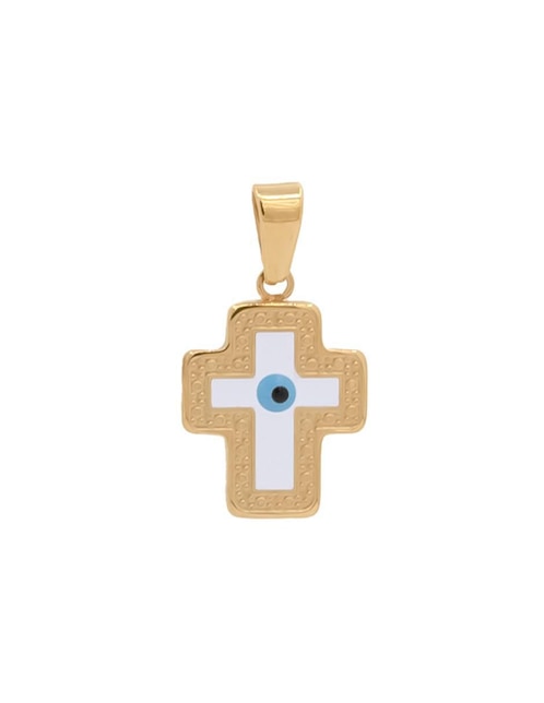 Dije de cruz Oro Angelus