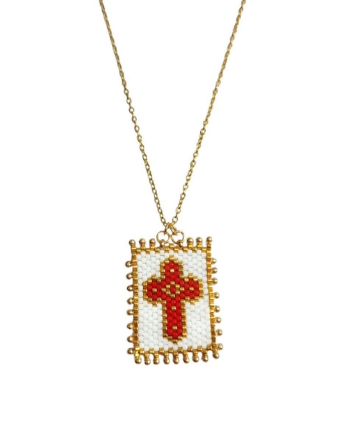 Collar "de (si aplica)" ninguna koua itz sin familia o coleccion "de" acero inoxidable 24 k