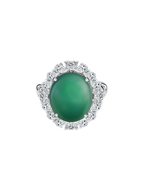 Anillo Gladkova Joyería P 925 de plata ágata brillante
