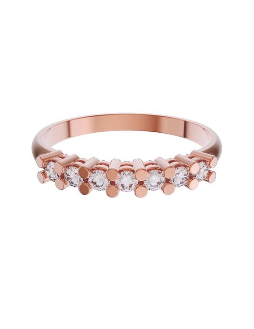 Churumbela de oro 14 k zirconia 1