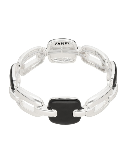 Pulsera Jet Setting con acabado esmaltado 1