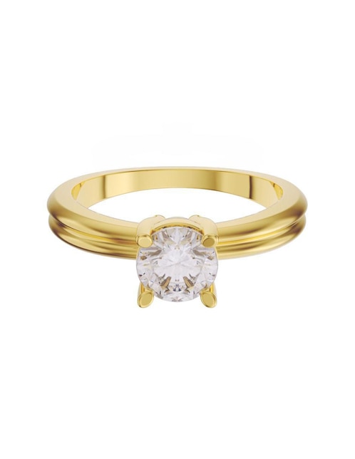 Anillo de compromiso "de" oro 10 k fonelli sin familia o colección zirconia