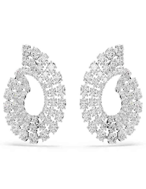Aretes Swarovski con acabado brillante