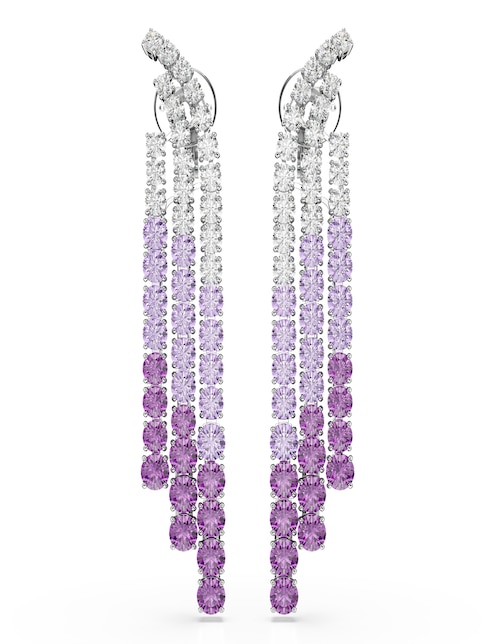 Aretes Matrix Tennis con acabado brillante 1