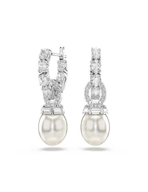 Aretes Swarovski con acabado brillante