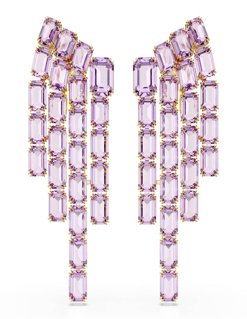 Aretes Millenia con acabado brillante 1