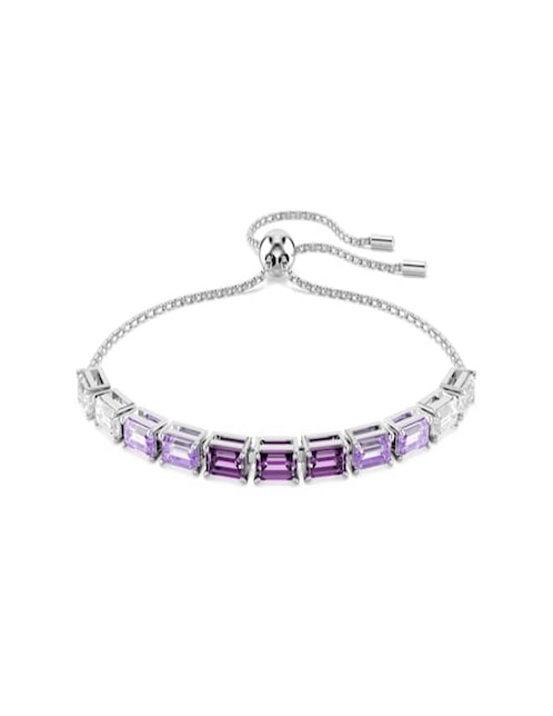 Pulsera Swarovski Matrix Baguette con acabado brillante