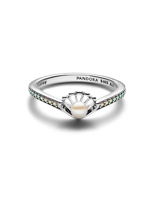 Anillo Pandora Disney Ariel P 925 de plata zirconia cúbica brillante