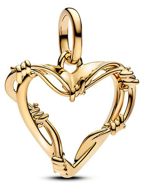 Charm de corazón Pandora me de plata P 925