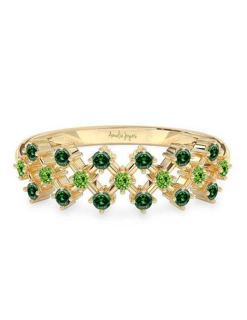 Anillo "de (si aplica)" ninguna amelie joyas sin colección sin temática 14 k "de" oro zirconia