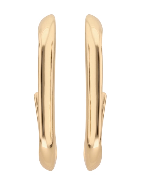 Aretes cuadrados con acabado brillante 1