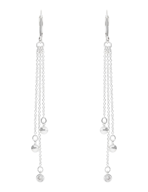 Aretes Lauren Ralph Lauren con acabado brillante cristal