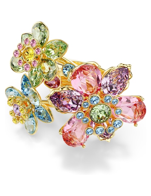 Anillo de flor Swarovski Idyllia F Florere pavé